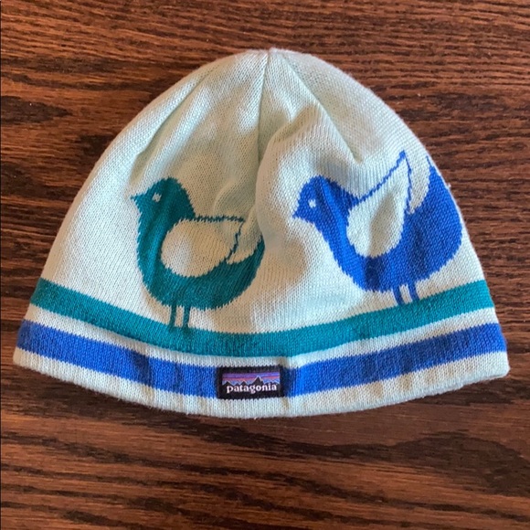 patagonia baby hat winter